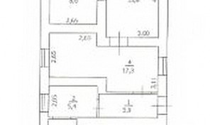 3-комнатная на Садиковской — 55 метров за 13 тысяч!